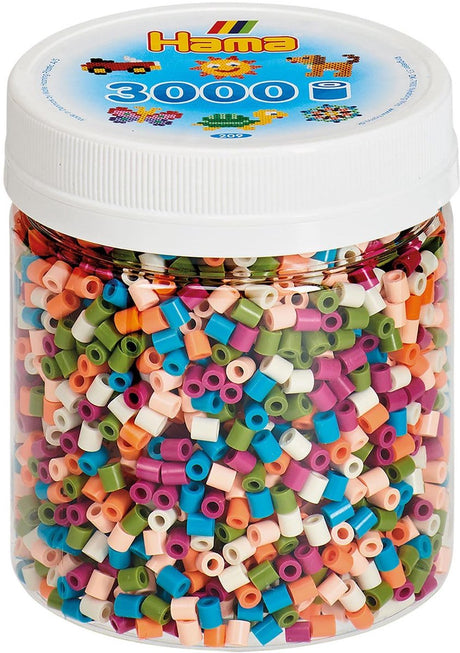 Perles de fer HAMA en Jar - Color Mix (58), 3000st.