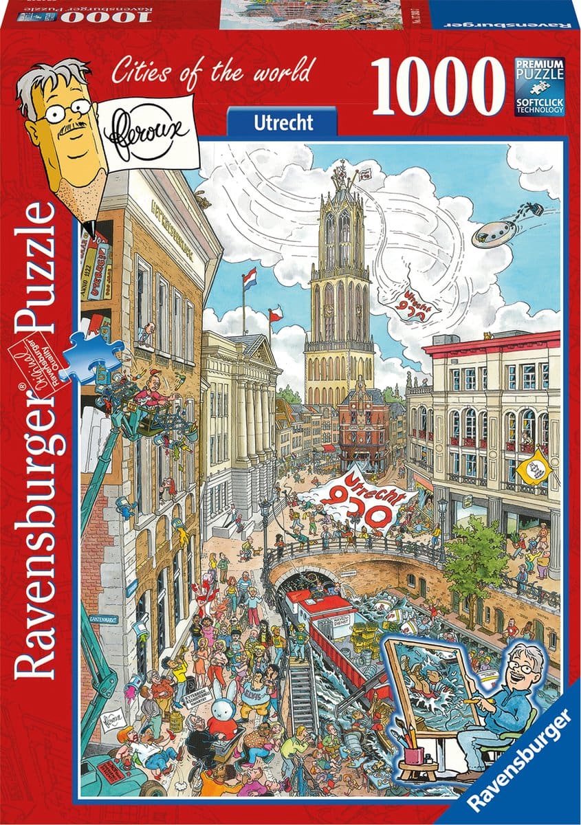 Ravensburger Puzzle Puzzle Fleroux Utrecht, 1000st.