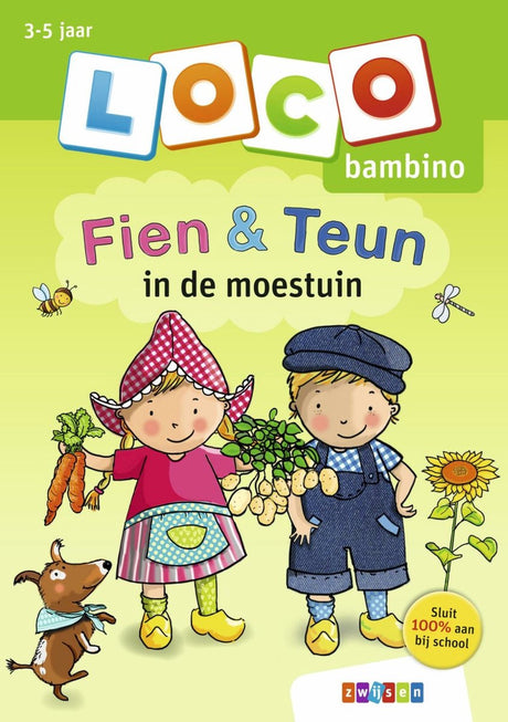 Livret d'exercices Loco bambino fien teun au potager