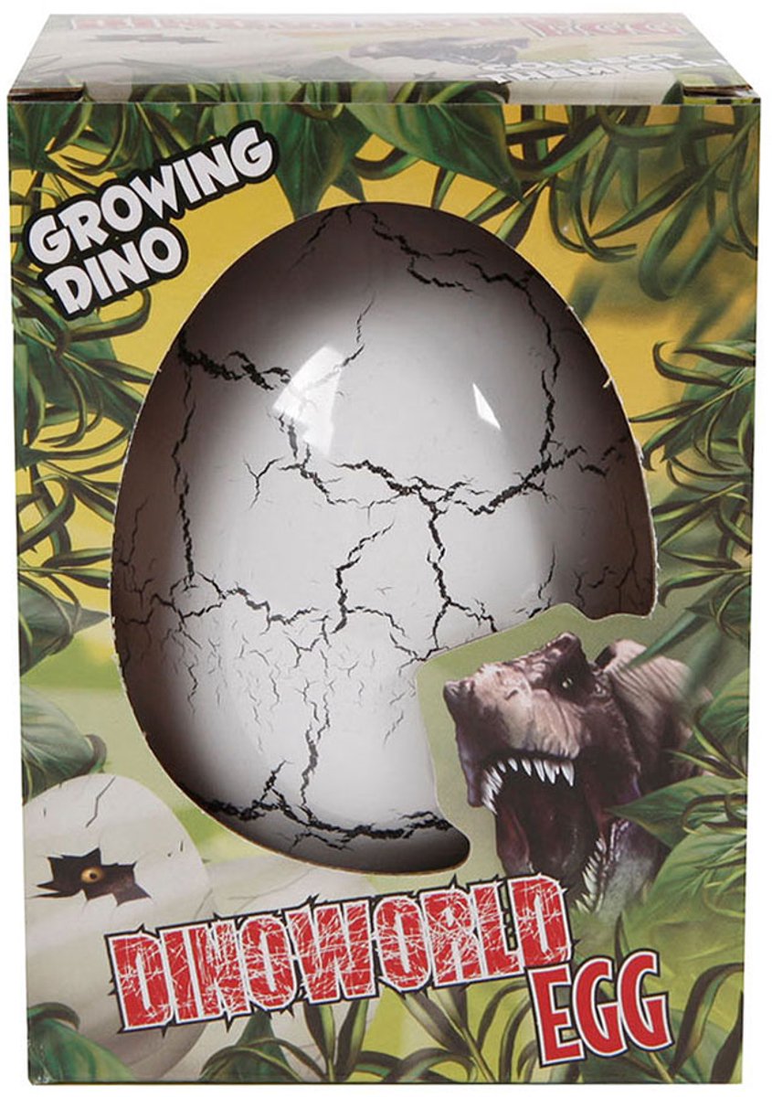 Dinoworld Dinosaur Growth Egg, 11 cm