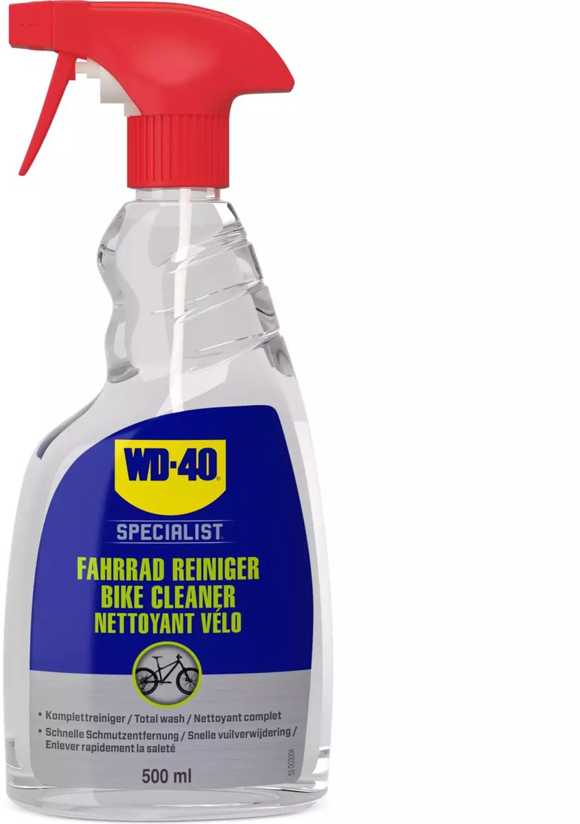 WD40 Spécialiste du nettoyeur de vélo 500 ml