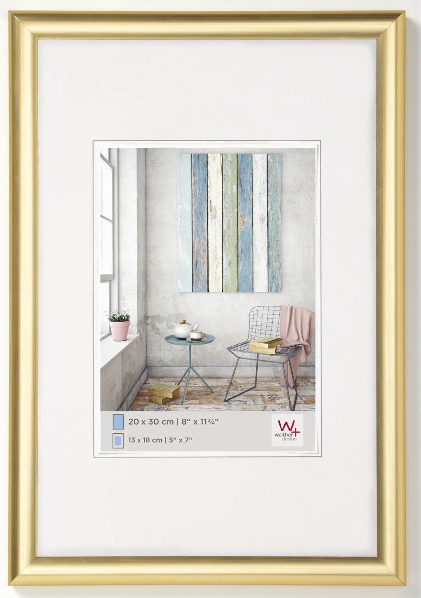 Walther Trendstyle - cadre en plastique - format photo 30x45 cm - or