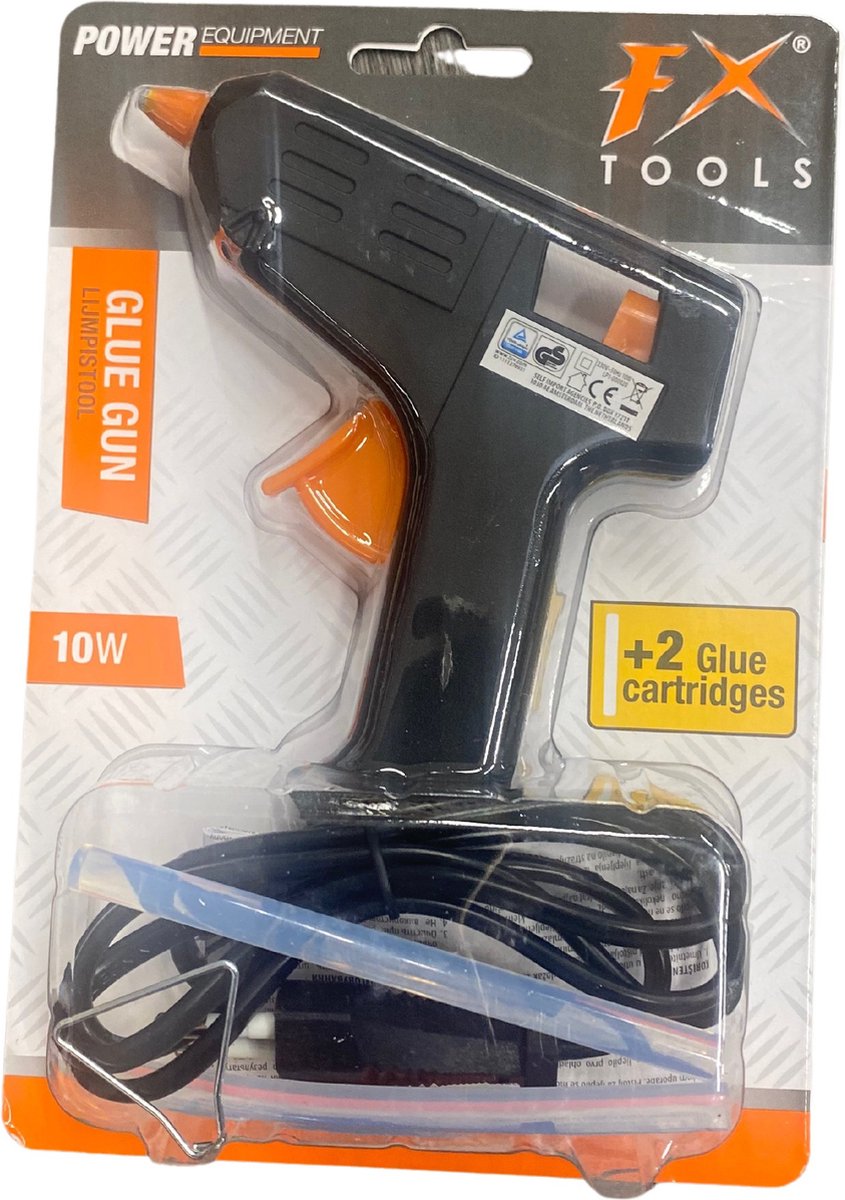 Pistolet à colle noir 10 watts