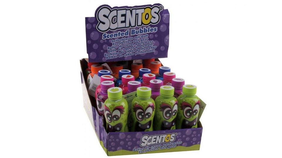 Souffleur de bulles parfumées Scentos 236ml
