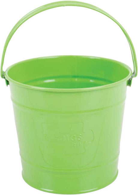 Seau en métal vert Bigjigs