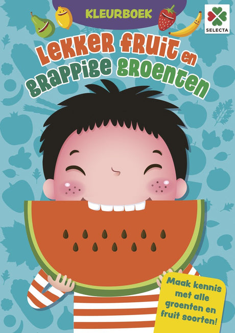 Selecta Colorbook Fruit savoureux et légumes drôles