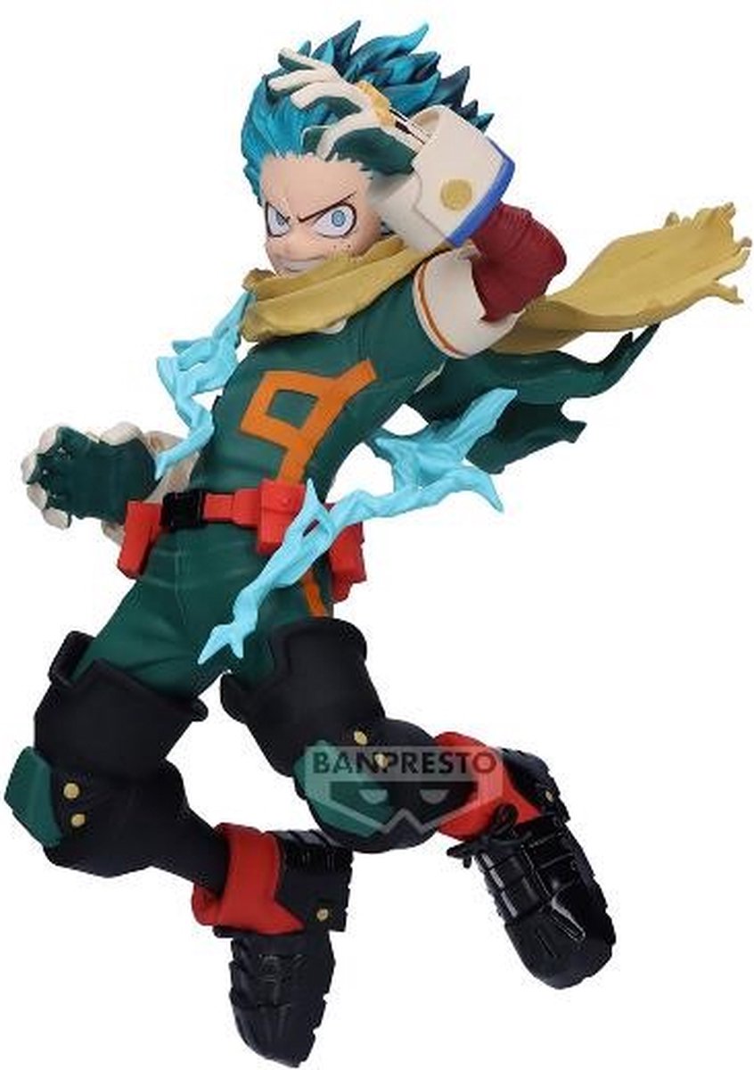 Banpresto co., ltd. my hero academia - les héros incroyables - plus - statue d'izuku midoriya 11 cm