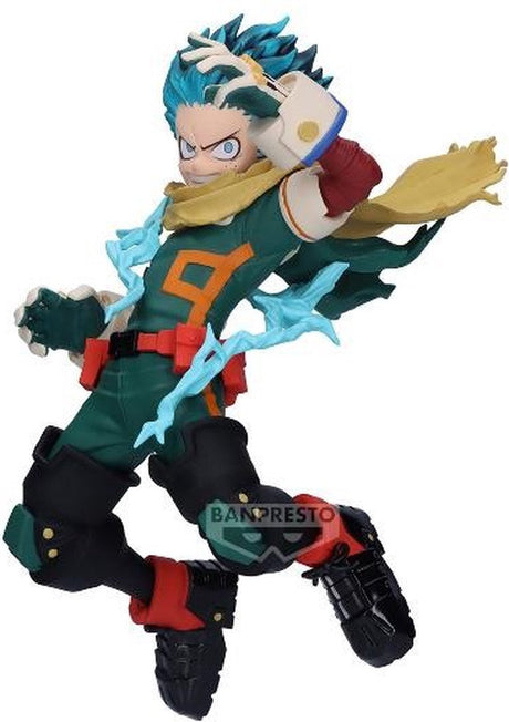 Banpresto co., ltd. my hero academia - les héros incroyables - plus - statue d'izuku midoriya 11 cm