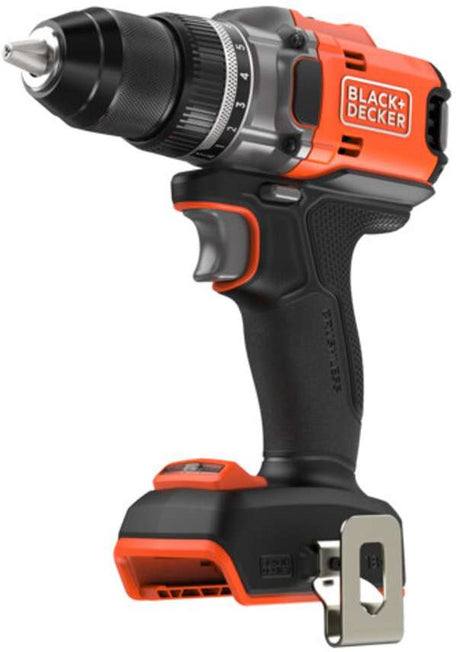 Black+decker tools - Perceuse à percussion sans fil 18v, sans batterie ni chargeur bld683xn-xj