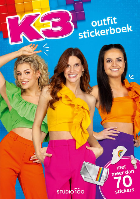 Livre d'autocollants de tenue Studio 100 K3