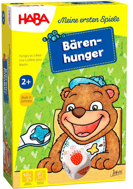 Haba – faim d'ours – jeu de mémoire pour enfants – mes premiers jeux – allemand – 2+ ans