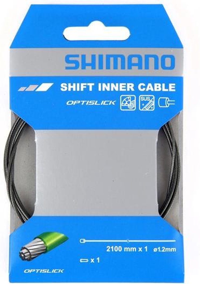 Câble intérieur Shimano Optislick Shift 1,2 mm x 2100 mm