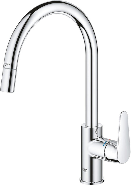 Mitigeur de cuisine Grohe Start Curve - chrome