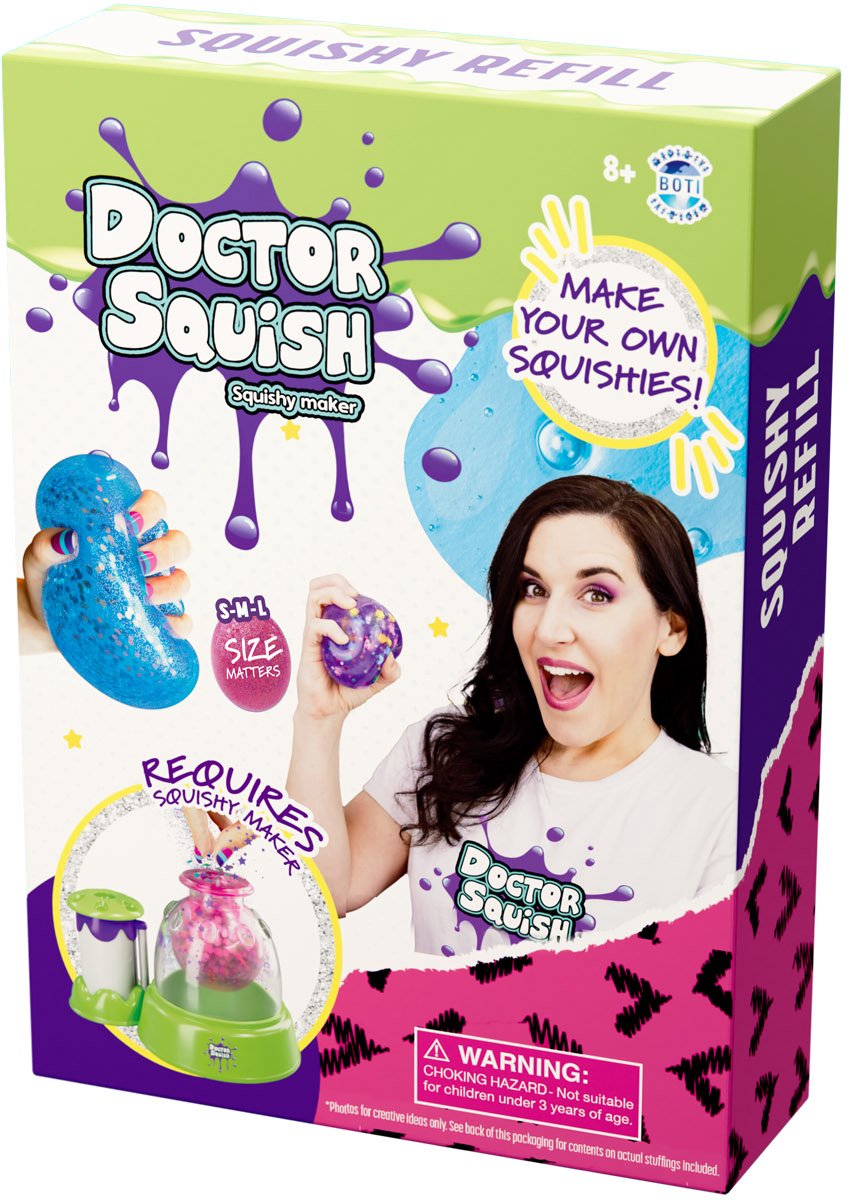 Docteur squish pack recharge 10 ballons | 2 pièces