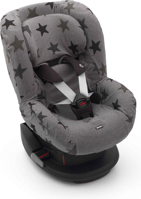 Dooky housse de siège groupe 1 housse de siège auto gris étoile - housse de siège auto universelle maxi cosi cabriofix, housse maxi cosi galet, housse maxi cosi, cybex et plus - housse de siège auto bébé universelle