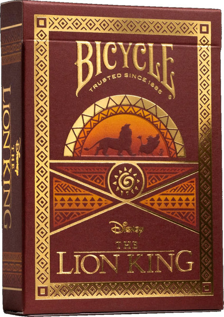 Bicycle disney the lion king inspired playing cards - premium playing cards - poker - ultimates - officially licensed