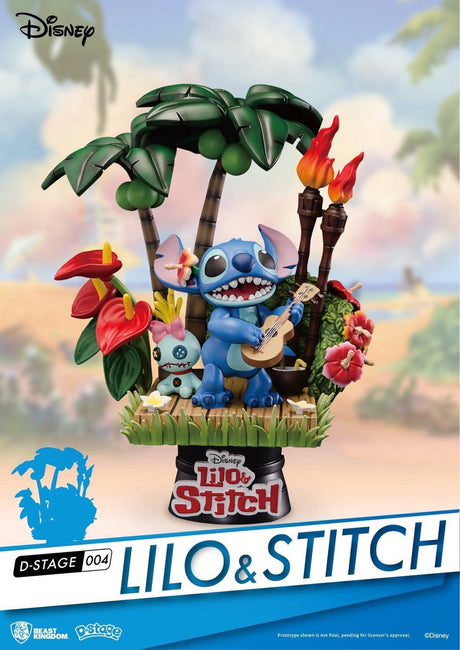 Image unisexe Lilo Stitch Stitch (série D-Stage) - multicolore - standard