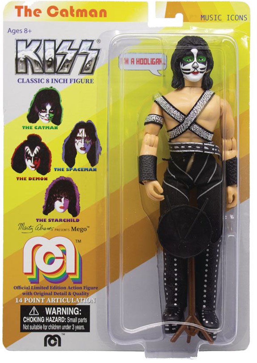 Mego embrasse l'homme-chat 20 cm