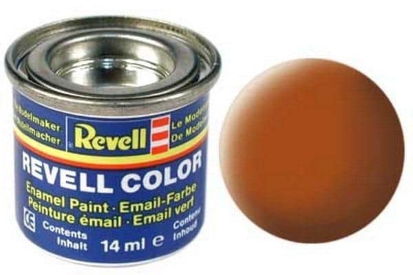 Peinture Revell pour maquette numéro 85 marron mat