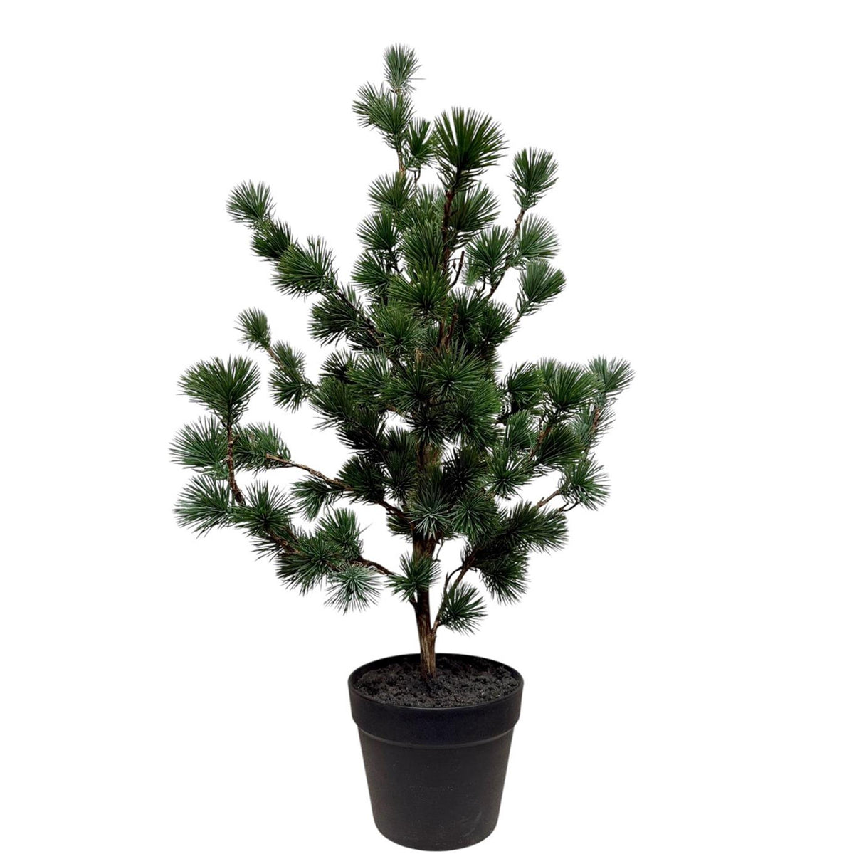 Roberts collection kunstboom ceder in pot grijs 80cm