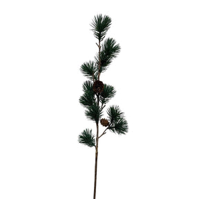Roberts collection ceder spray dennenappel 66 cm grijs