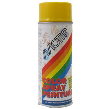 Bombe aérosol Motip 400 ml - jaune colza