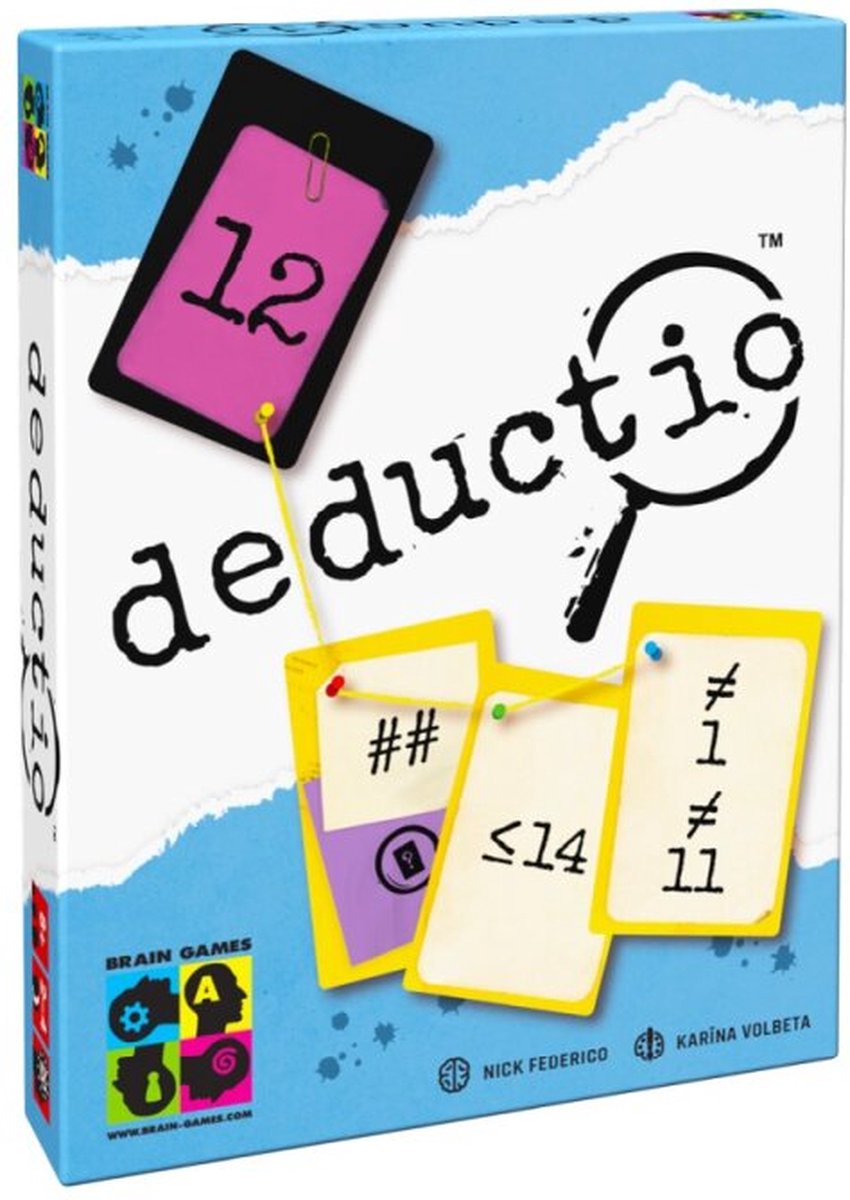 Jeu de déduction de jeux cérébraux - jeu de réflexion logique pour les enfants et les familles.