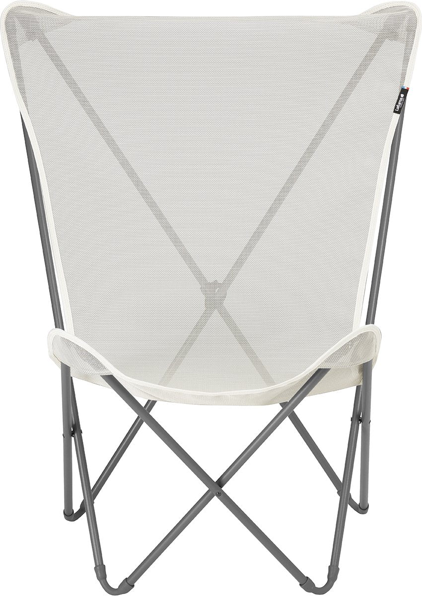Lafuma maxi pop up - chaise papillon - pliable - seigle ii