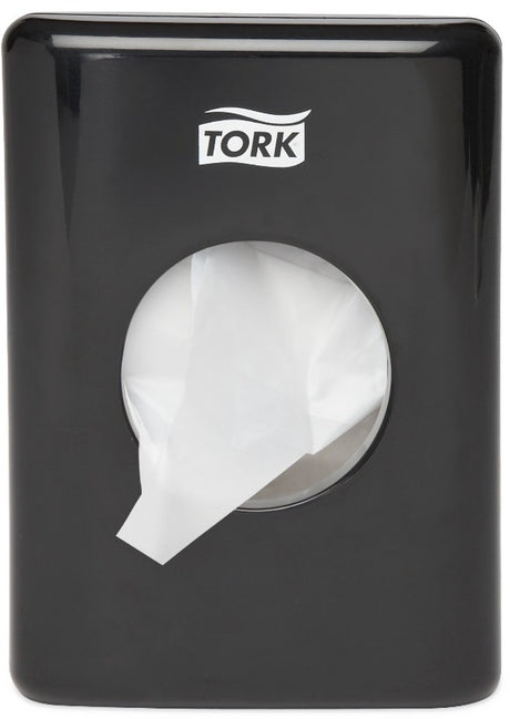 Tork 566008 distributeur de sacs pour serviettes hygiéniques noir 36x140x100 mm par pièce (566008)
