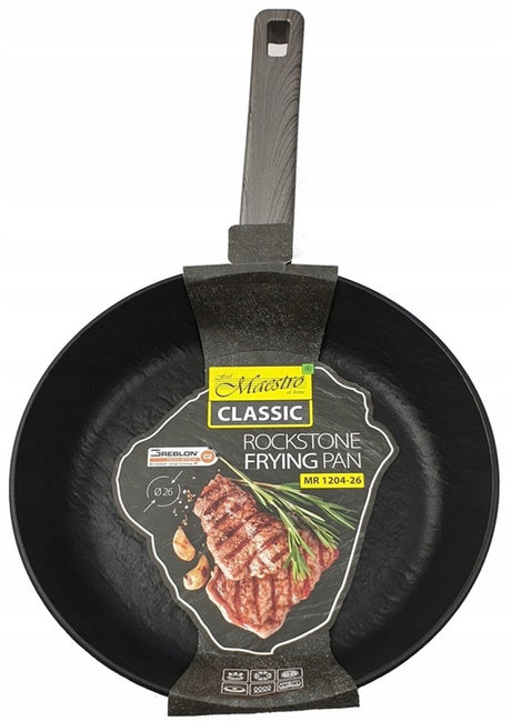 Poêle Maestro pierre de roche 28 cm - greblon c2 antiadhésive