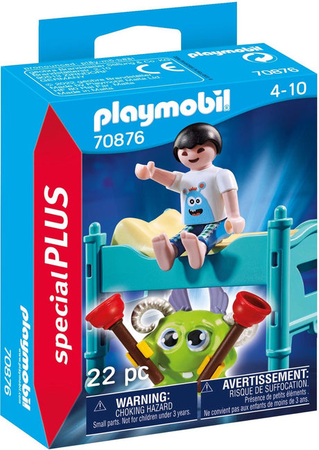 Playmobil spécial plus enfant avec monstre - 70876
