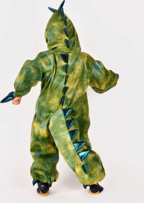 Costume de dinosaure Den goda fen - costume - 3-4 ans - vert