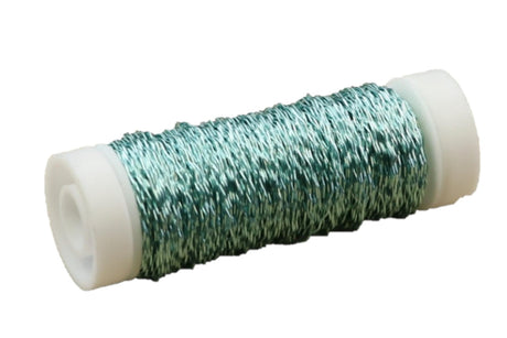 Hbx natural living hobby fil métallique effet stock 25 grammes bleu glace