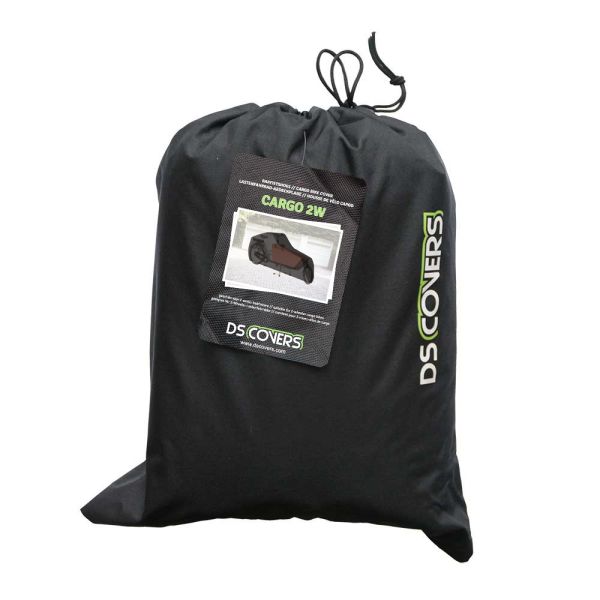 Housse de vélo cargo Ds cover pour vélo double piste (3 roues) avec housse de pluie intégrée
