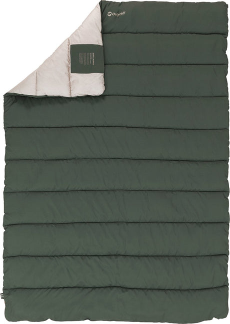 Outwell campion couette sac de couchage couette 1 personne 135 x 200 vert