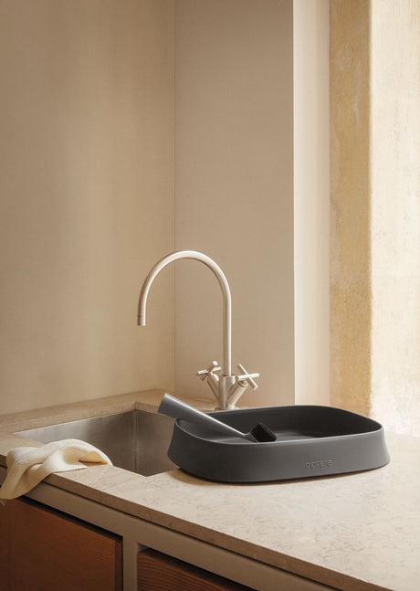 Eva solo - cuvette de cuisine pliable - plastique - noir -