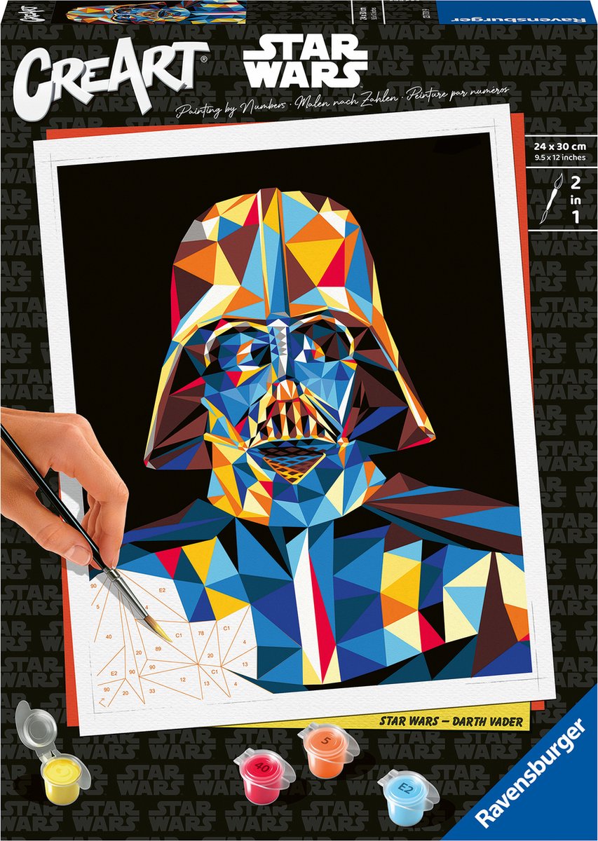 Ravensburger Creart Peinture au numéro - Star Wars Dark Vador