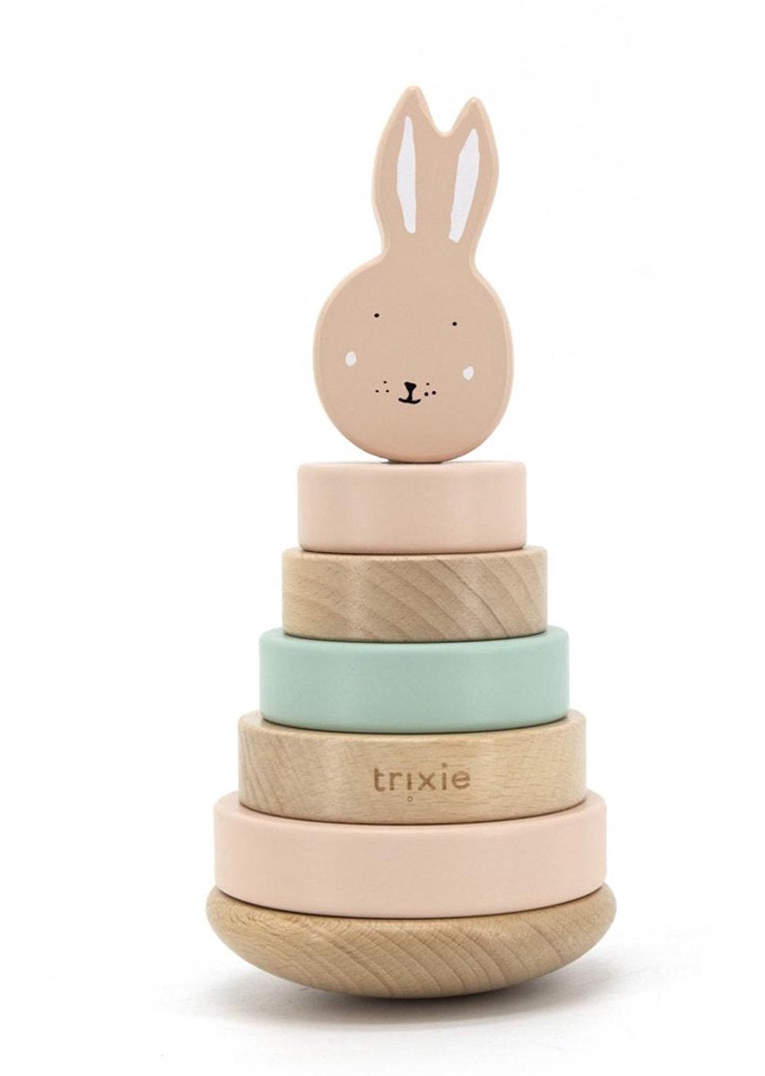Trixie Wooden Stacking Tower Mme Rabbit