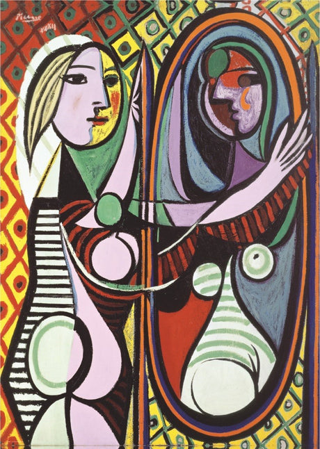 Eurographics - fille devant un miroir [jeune fille devant un miroir] - Pablo Picasso - 1000 pièces 48×68cm (l×h) - puzzle d'art