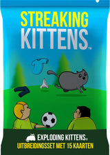 Jeu de cartes Chatons explosifs striant des chatons