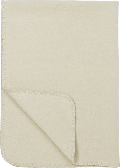 Couverture de berceau Meyco baby uni - tissée - sable - 75x100cm - 1,0 tog