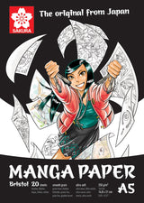 Papier manga Sakura a5, 250g, 20 feuilles