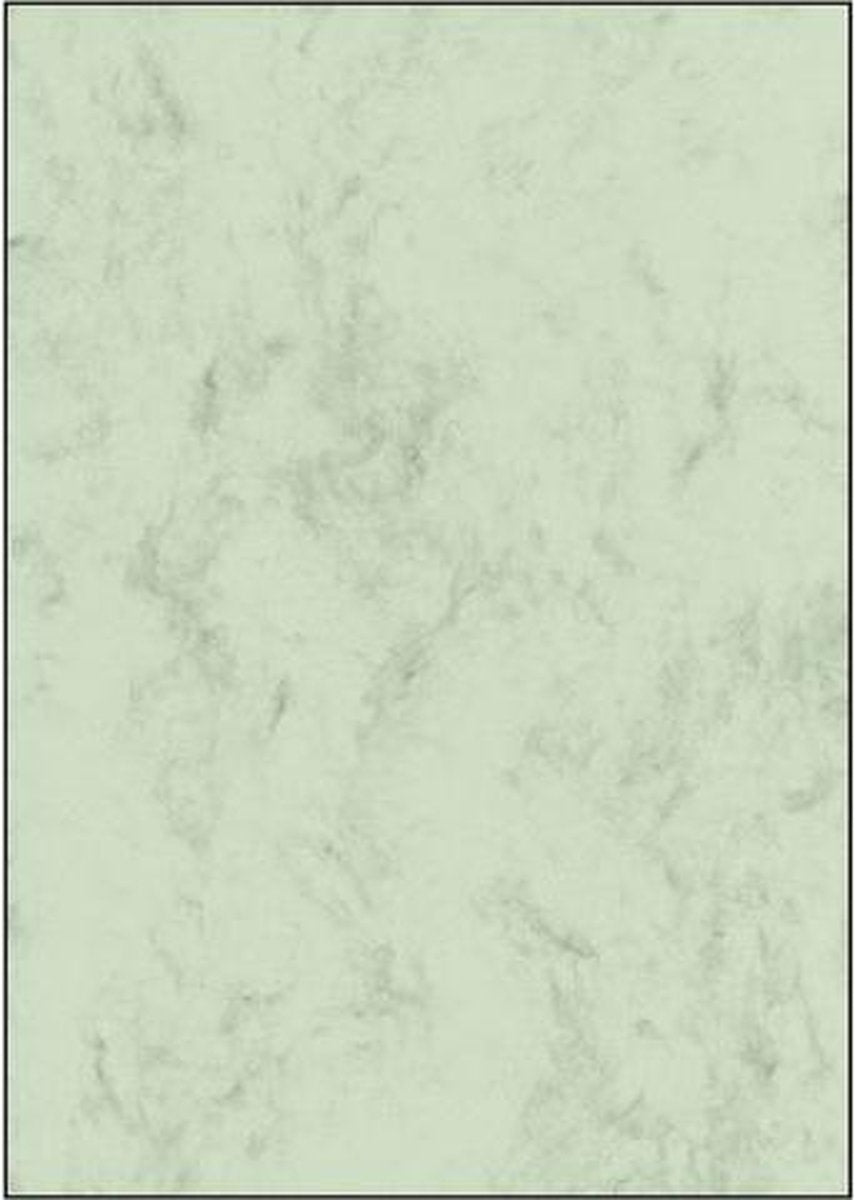Papier design Sigel - a4 - vert marbre - 200 grammes - 50 feuilles - si-dp552