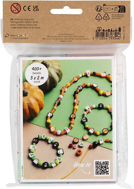 Creativ company boîte créative à bijoux, Halloween, couleurs d'Halloween, 1 boîte