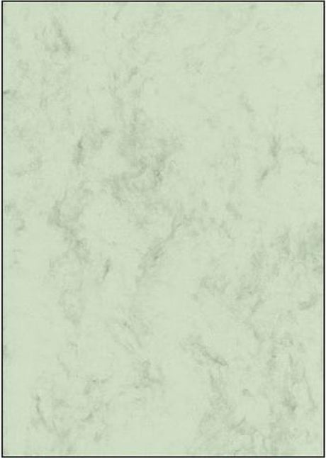 Papier design Sigel - a4 - vert marbre - 200 grammes - 50 feuilles - si-dp552