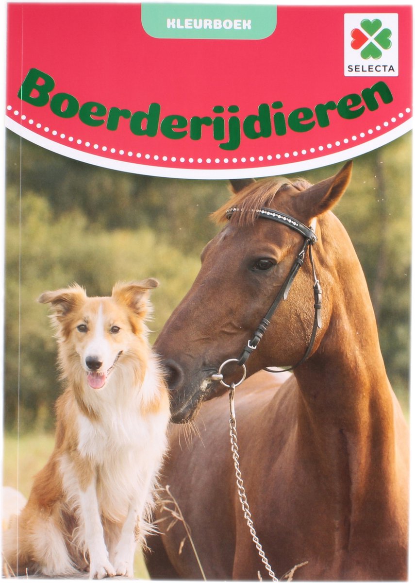 Selecta livre de coloriage animaux de la ferme
