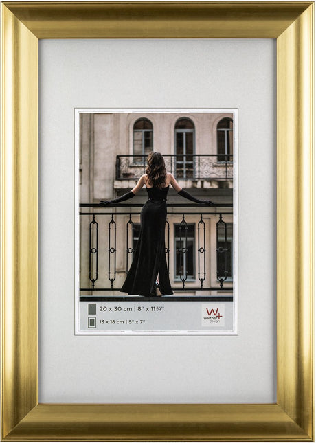 Walther Venise - cadre photo - format photo 20x30 cm - or