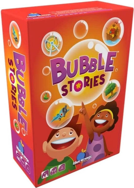 Geronimo games bubble stories - - bleu orange - jeu de cartes - 1 à 2 joueurs - à partir de 4 ans