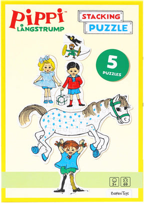 Barbo jouets Pippi puzzles à empiler (8632)
