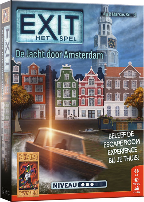 Chasse à la sortie du jeu 999games à travers Amsterdam | 2 pièces